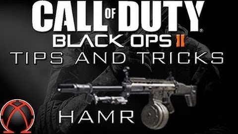 Black Ops 2: HAMR Tips/Tricks Commentary: Overflow Domination