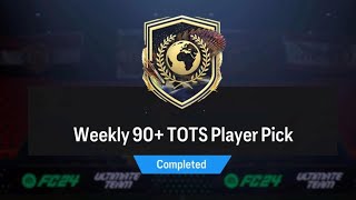 #EA SPORTS FC 24 #FC24 #UT #SBC 90+ TOTS player pick