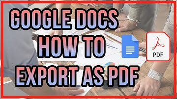 How To Convert Google Docs To PDF