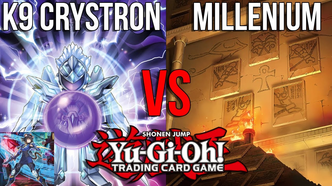 Yu-Gi-Oh Live Locals |K9 Crystron VS Millenium