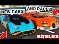 Racing My Friend With New Super Cars! in Driving Empire New Update! (Roblox)