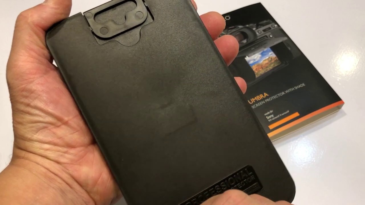 Vello Umbra Screen Protector LCD Shade Sony Cameras SPWS-SA7II