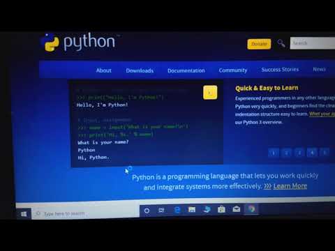 How to download python software for windows ./Windows 32bit operating system #pythonsoftware #python