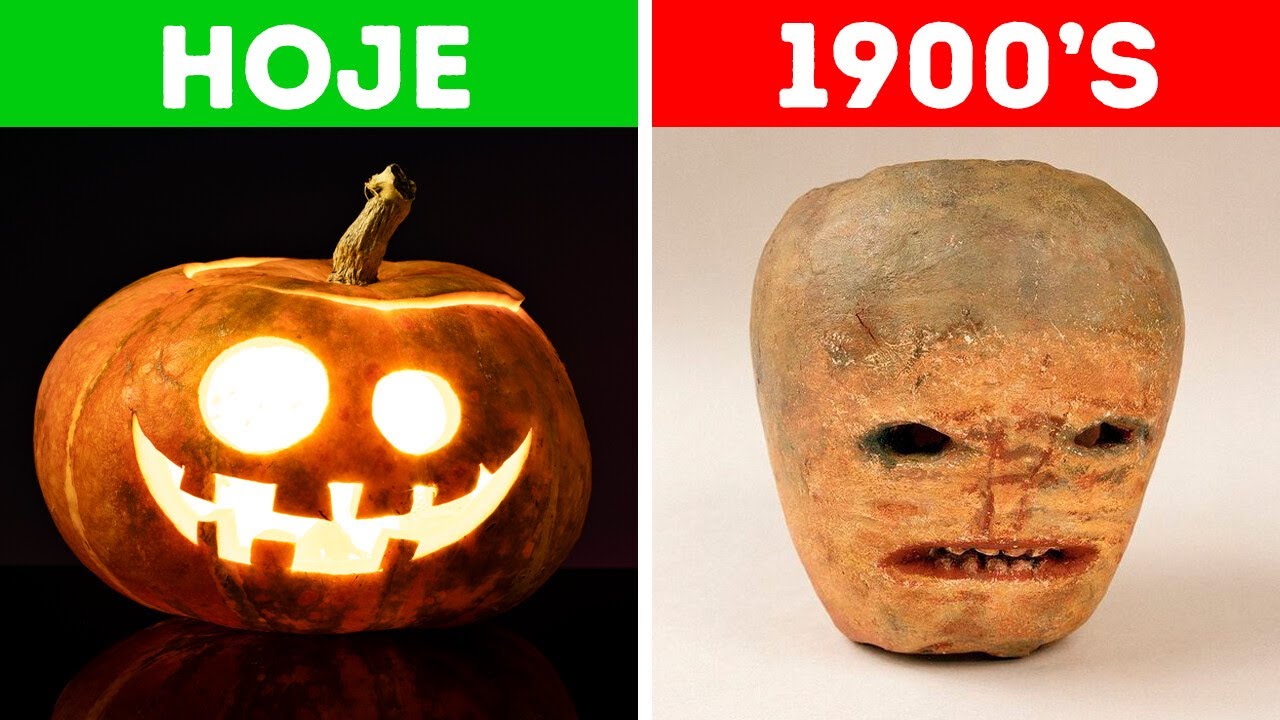 Jack-O-Lantern era muito mais assustador no passado || Fatos aleatórios legais