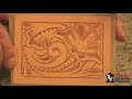 Learn How to Carve a Basic Western Floral Design in Leather