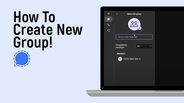 How to Create New Group on Signal [easy]
