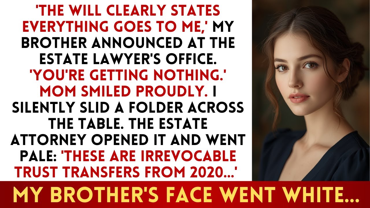 Brother Said 'You're Getting Nothing' At The Will Reading - I Already Own The Estate Worth Three..