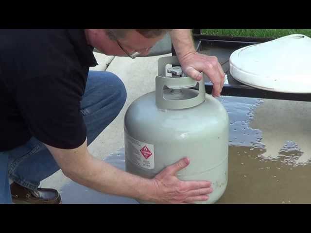 How Much Propane in Tank - Easy Test to Check Propane Level class=
