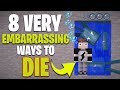 8 Embarrassing Ways to DIE in Minecraft