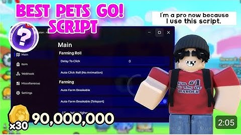 PETS GO! SCRIPT PASTEBIN | AUTO ROLL, AUTO FARM & MORE | MOBILE AND PC (NO KEY)