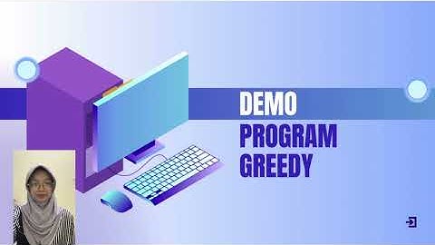 Demo Program Algoritma Greedy (Integer Knapsack) | UAS PMP T14 2025