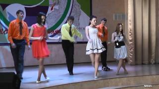 Комсомольский-на-Амуре Лесопромышленный Техникум.Выступление 2013 танец стиляги Комсомольский-на-Амуре Лесопромышленный Техникум.Выступление 2013 танец стиляги