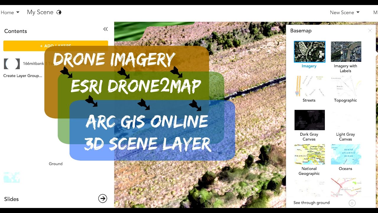 Drone2Map for ArcGIS Creating and Sharing Scene Layer to ArcGIS line