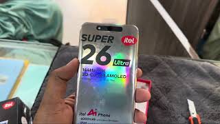 S26 Ultra itel 8/256gb Unboxing Price And Specs In Pakistan||itel|| #unboxing #itel 