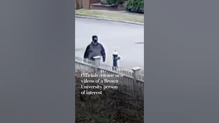 Police release videos of Brown University person of interest