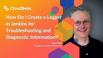 How Do I Create a Logger in Jenkins for Troubleshooting and Diagnostic Information?