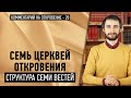 Семь церквей Откровения: Структура семи вестей