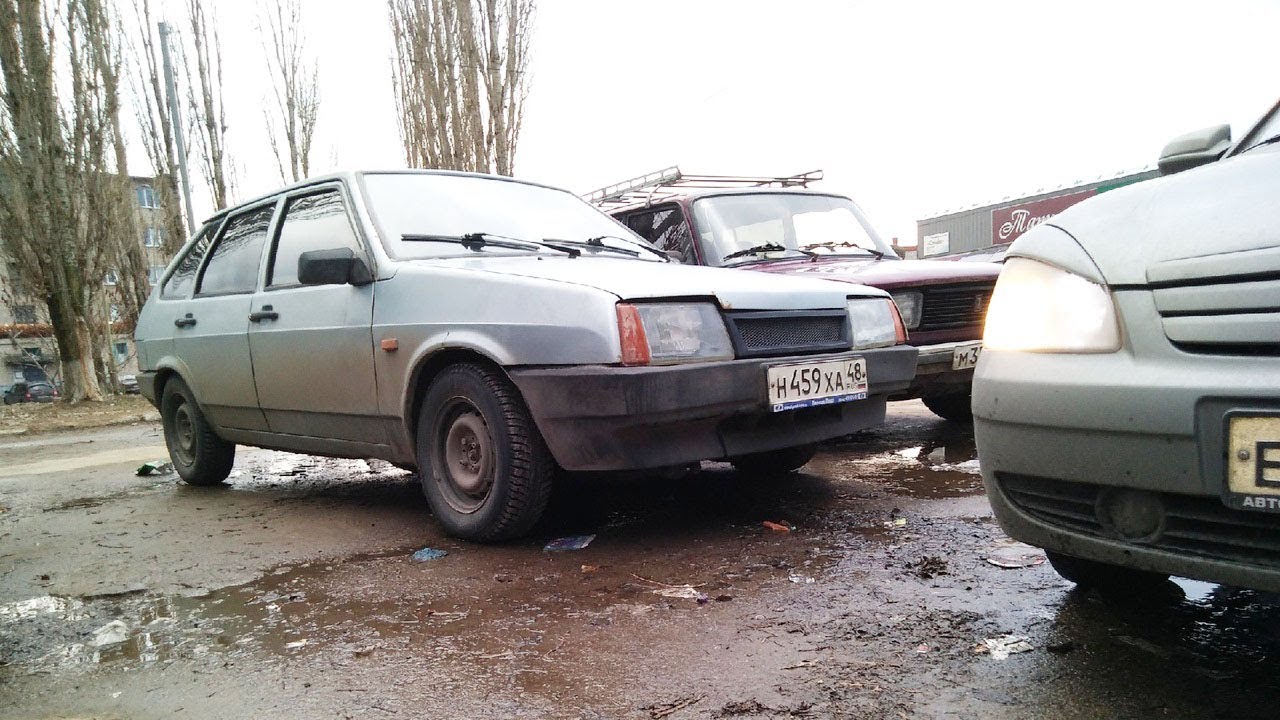 Машина автомобиль девятка