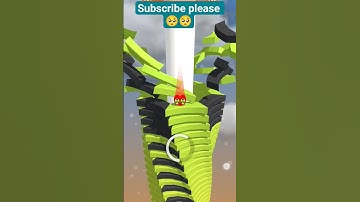 Stackball 🏀 gameplay 3D game 🎮 stack ball #gaming #basketballshorts