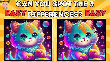⭐ Best Spot the Difference Challenge: Find 3 Hidden Changes 🧠🔍
