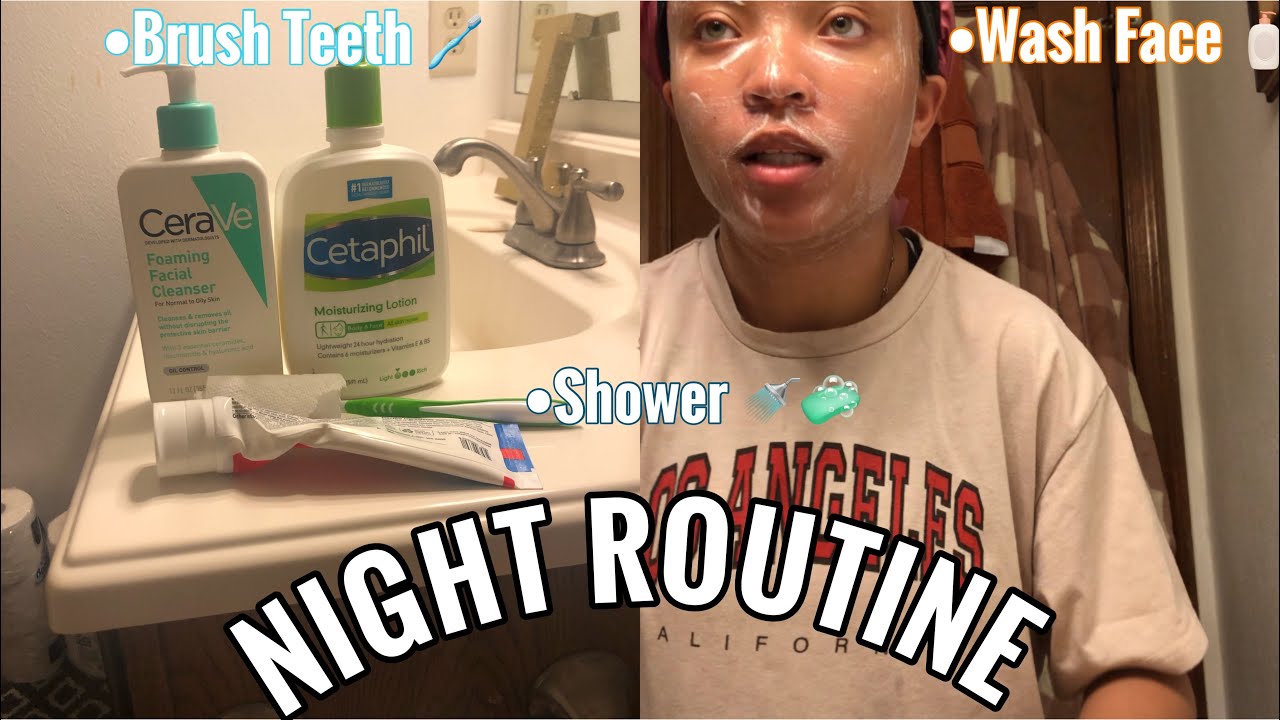 My daily night routine - YouTube