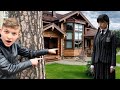 Я нашел ЛОГОВО Уэнсдей Аддамс в реальной жизни! 3 серия Wednesday in real life