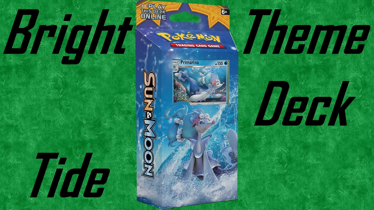 Theme Deck | Bright Tide | Pokemon TCG - YouTube