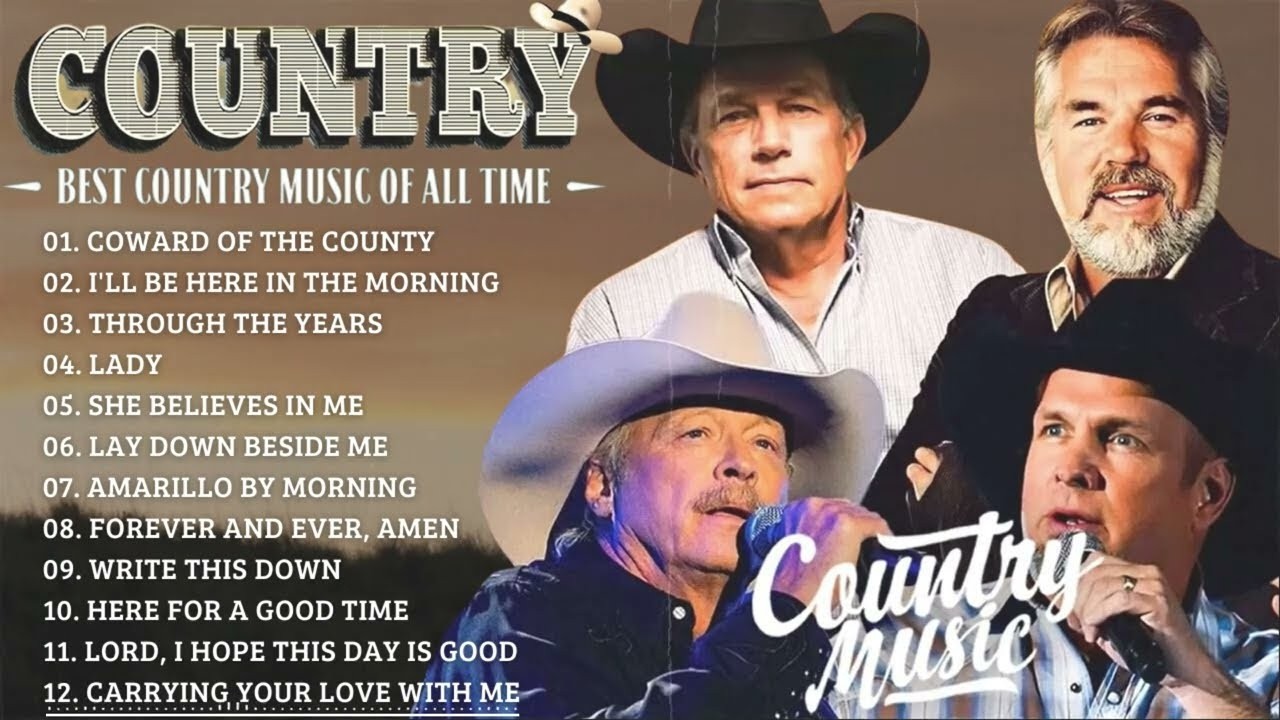 The Best Country Songs Of All Time 🔥 John Denver, Kenny Rogers, Willie Nelson, Alan Jackson