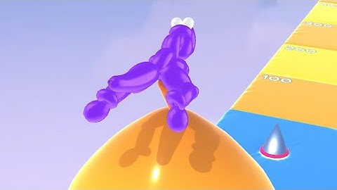 Balloon Pop Runner - All Levels Gameplay Android, iOS