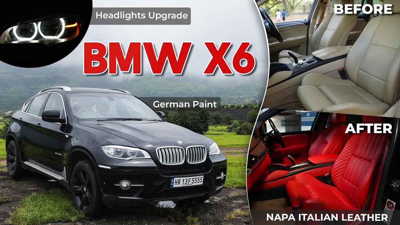 Insane interior customization for BMW X6 | German paint material ...