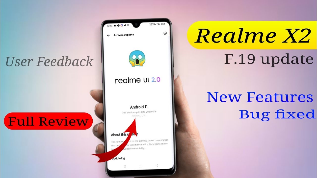 Realme X2 F.19 Update Full Review | Realme X2 Update | Realme X2 F.19 Update New Features