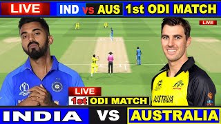 Live: IND Vs AUS, 1st ODI | Live Scores & Commentary | India Vs Australia | Last 8 Overs