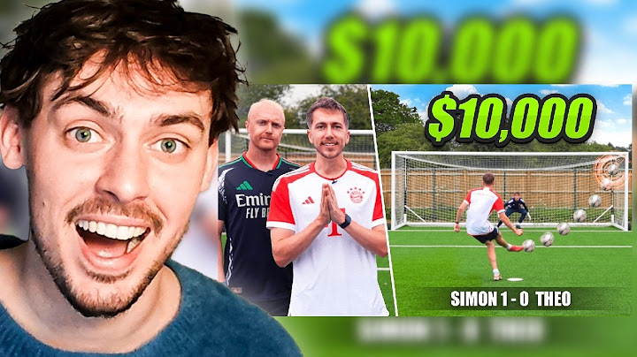 $10,000 FOOTBALL CHALLENGE VS THEO BAKER! (Reaction)