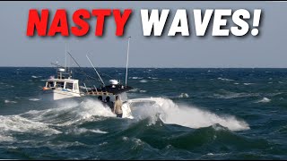 Expert Boaters Show Us How It Is Done! ROUGH MANASQUAN INLET