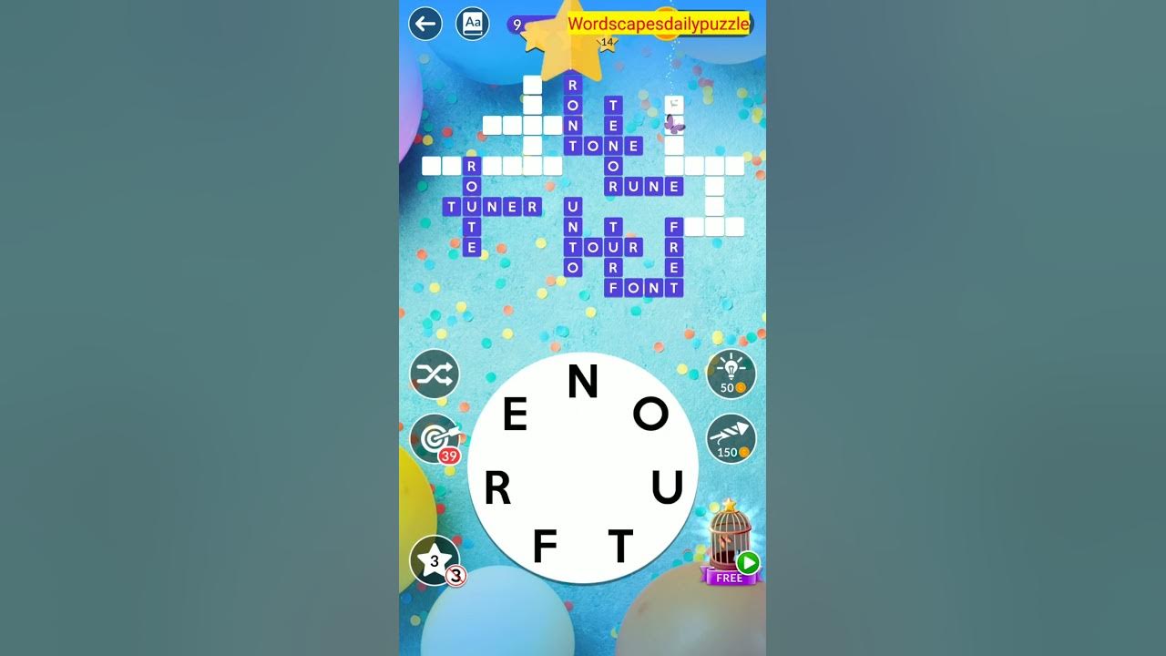 WORDSCAPES Daily Puzzle June 11, 2025 YouTube