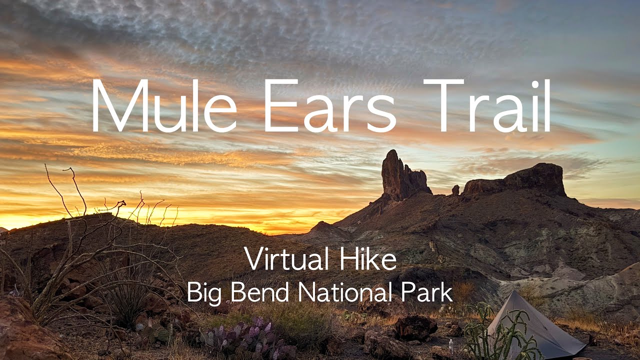 Mule Ears Trail Virtual Hike | Smoky Creek to Mule Ears Springs, Big ...