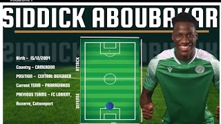 Siddick Aboubakar | CB | Highlights Video
