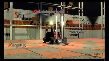Gabelstapler - Blender game engine - Lifttruck Alpha 1.0