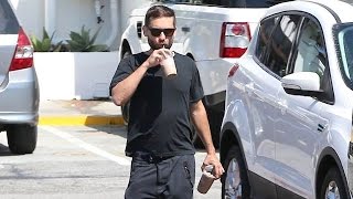 Tobey Maguire Double Fisting Smoothies In Malibu
