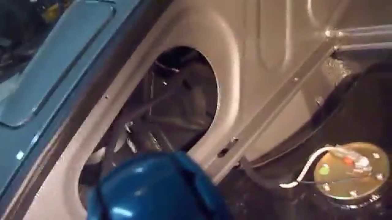 Jaguar e type fuel tank fitting part 2 YouTube