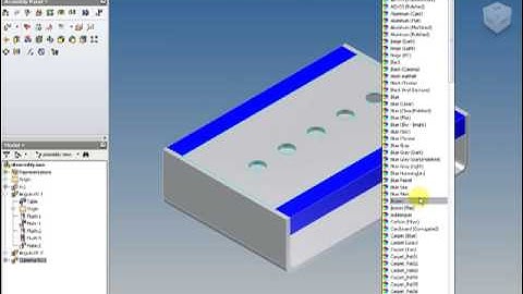 Como crear un iAssembly en Inventor 2009