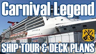 Carnival Legend Ship Tour - Our Narrated Video Tour With Deck Plans - May 2019 - ParoDeeJay