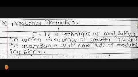 PEC 22334 unit 2 class 10 frequency modulation