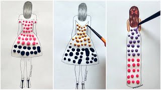 Satisfying Art from Art pink diamond|The Best fashion Design ✨😍