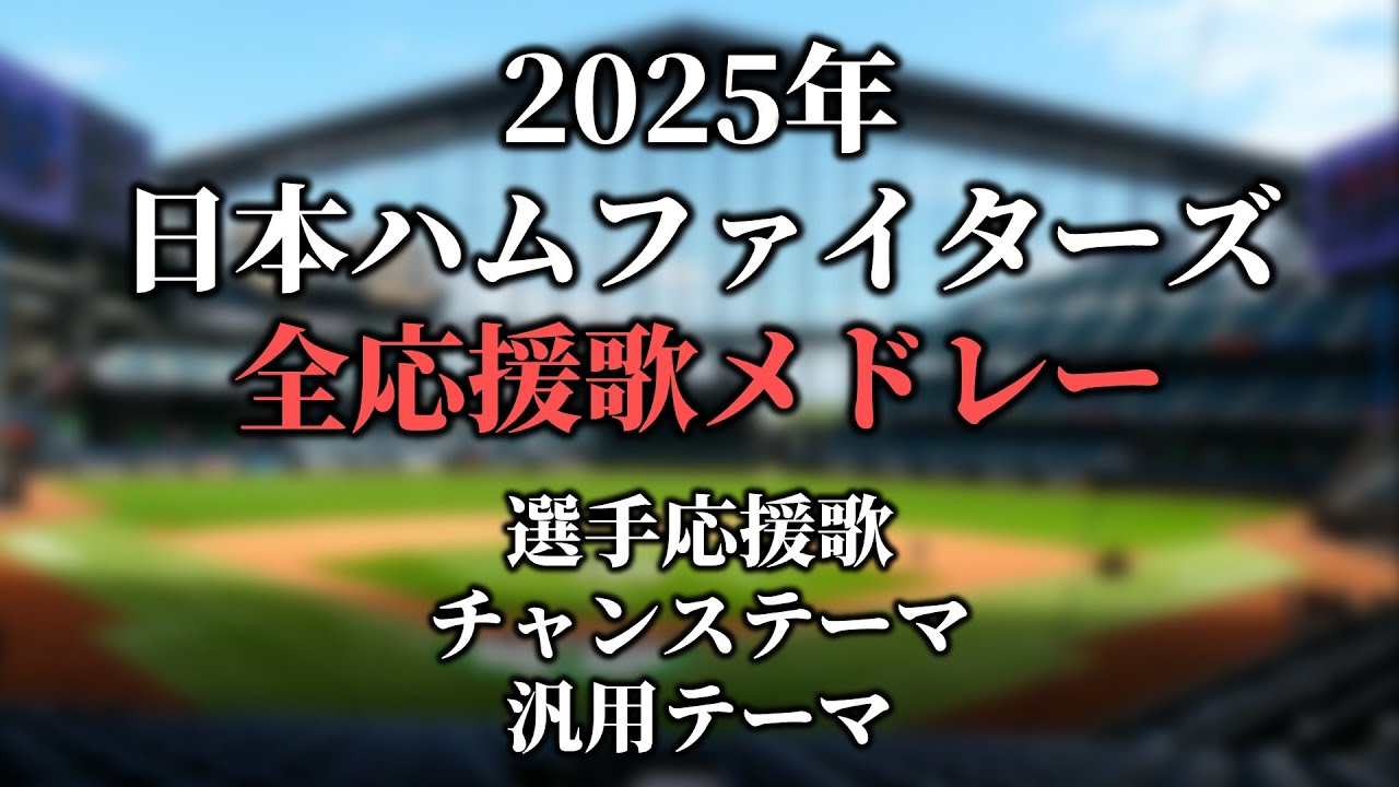 【矢澤宏太追加verはコメント・説明欄へ】日本ハムファイターズ応援歌・チャンステーマ・汎用テーマ・共通テーマメドレー