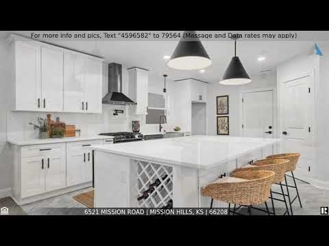 6521 Mission Road, Mission Hills, KS home video tour