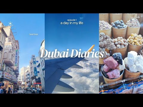 Dubai Vlog 🤍 Part 1 | Spice & Gold Souk Dubai | Dubai Creek | City Centre Deira ✨
