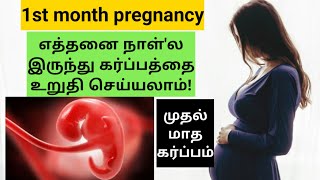 1st month pregnancy symptoms in tamil |first month of pregnancy in tamil
