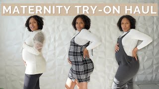SHEIN MATERNITY TRY-ON HAUL || AFFORDABLE MATERNITY CLOTHES || THE DECKS VLOGTOBER