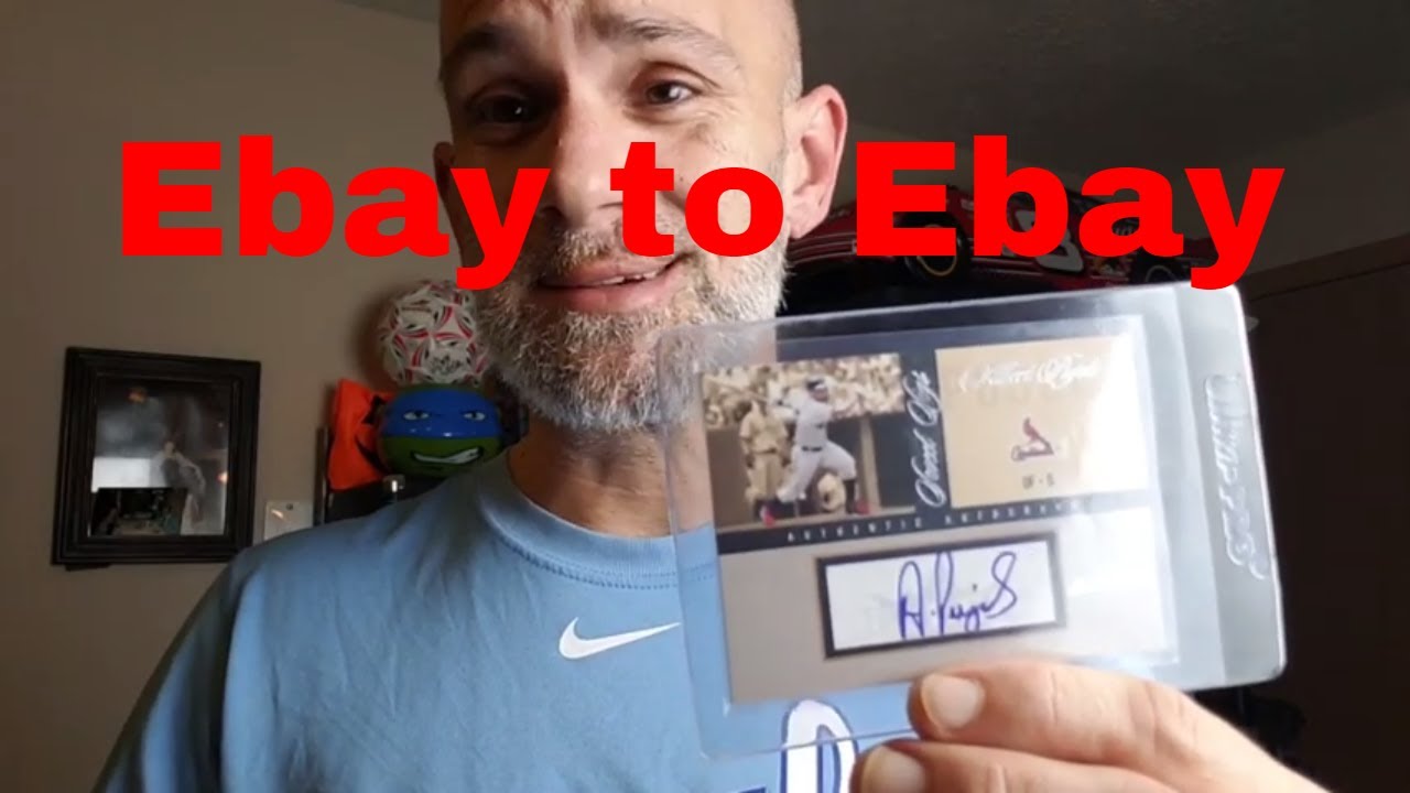 Ebay to Ebay sale. Albert Pujols autograph/199. How to ship baseball